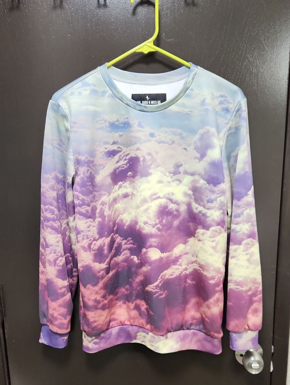 Mr. Gugu & Miss Go Express Yourself Cloudscape Crewneck Sweater